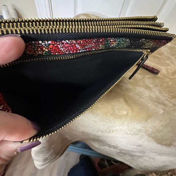 LODIS Rosalia Double Zip Wallet/Wristlet NWOT! - Picture 7 of 13